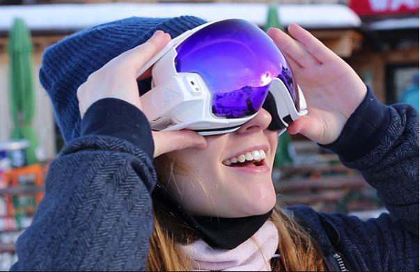 RideOn智能护目镜：滑雪时和你虚拟互动-广州磐众智能科技有限公司