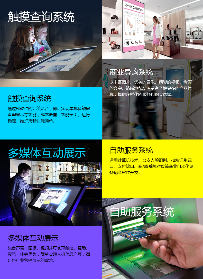 产品展示系统的应用