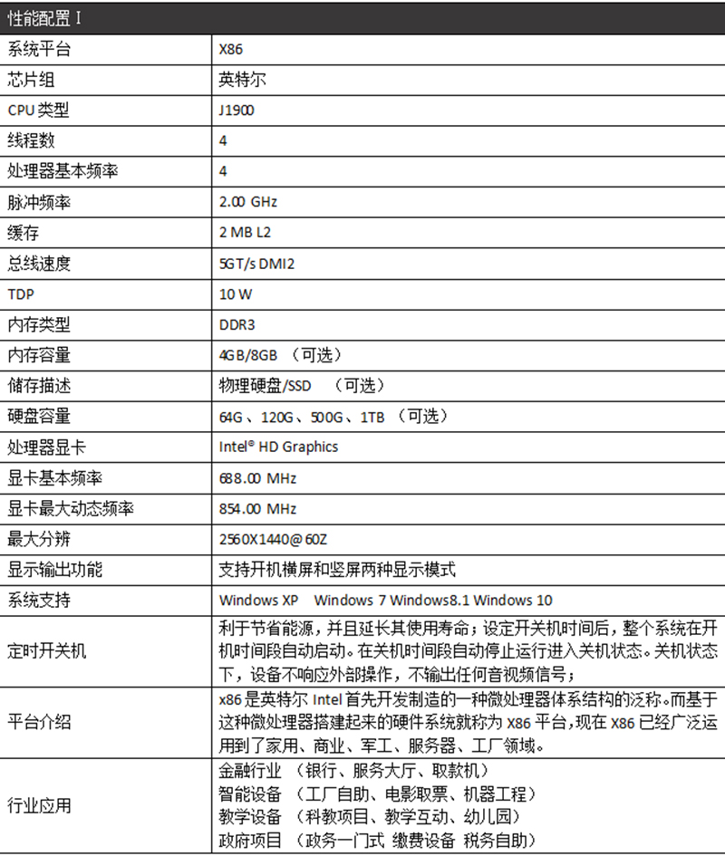 性能参数-广州磐众智能科技有限公司